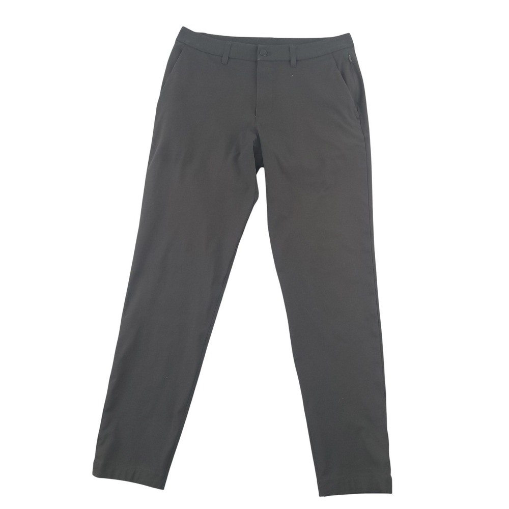 Lululemon Pants Mens 32x30 Black Chino Stretch Slim Tapered Casual Office